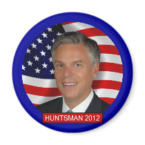 Jon Huntsman 2012 Fridge Magnet