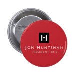 Jon Huntsman 2012 President Pin