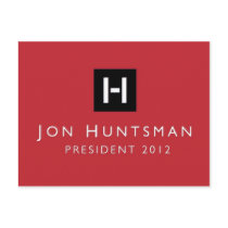 Jon Huntsman 2012 President Postcard
