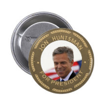 Jon Huntsman for President Pin