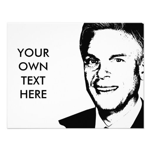 JON HUNTSMAN PERSONALIZED INVITATION