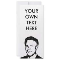 JON HUNTSMAN CUSTOM RACK CARD