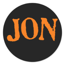 Jon Instant Costume stickers