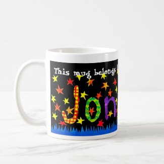 'Jon' Name-specific Mug mug