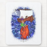 Jonah and the Big Fish Mouse Mat