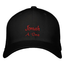 Jonah name Cap / Hat embroidered hats by toppings Jonah name Cap / Hat embroidered hats