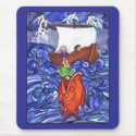 Jonah & the Big Fish mousepad