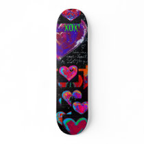 Jonathan and Jennas Heart skateboard! by rpmcomm Jonathan and Jennas Heart skateboard!