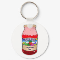 Jones For Revival Strawberry Jam Keychain