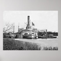 Jones Landing Mail Boat Print