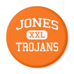 Jones - Trojans - High School - Beeville Texas Refrigerator Magnets