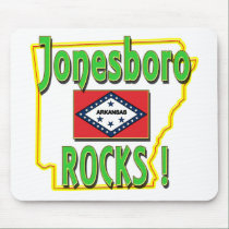 Jonesboro Rocks ! (green) mousepads
