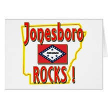 Jonesboro Rocks ! (red) Cards