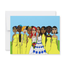 Joni & Paula's Wedding invitations