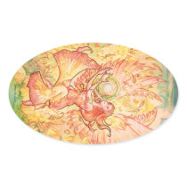 Jophiel Oval Stickers
