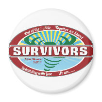 Joplin Survivor Fridge Magnet