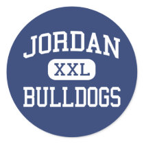 Jordan - Bulldogs - High - Los Angeles California stickers