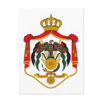 Jordan Coat of Arms postcards