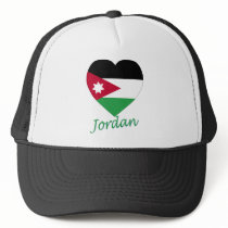 Jordan Flag Heart hats