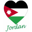 Jordan Flag Heart t-shirts