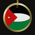 Jordan Fisheye Flag Ornament