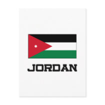 Jordan Flag postcards