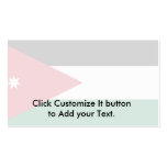 Jordan, Jersey flag Business Card Templates