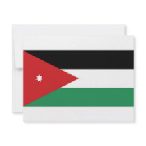 Jordan National Flag invitations