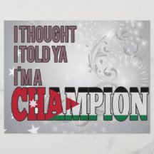 Jordanian and a Champion Flyers