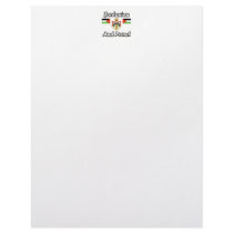 Jordanian And Proud letterhead by EthnoShirts Jordanian And Proud letterhead