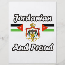 Jordanian And Proud Personalized Flyer
