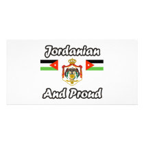 Jordanian And Proud Photo Greeting Card