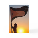 Jordanian Sunset Greeting Card