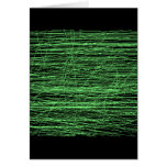 Jordan's Green Matrix Greeting Card Jordan's Green Matrix Greeting Card