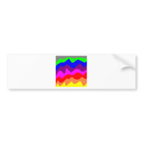 Jordan's Painted Rainbow bumper stickers by FlashAllen Jordan's Painted Rainbow bumper stickers