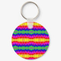 Jordan's Painted Rainbow keychain