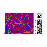 Jordans Purple Yarn Postage Stamps