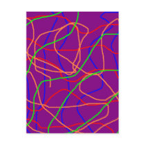 Jordans Purple Yarn postcards