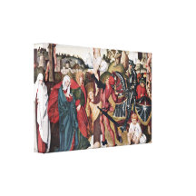 Jorg Breu the Elder - Crucifixion Canvas Print