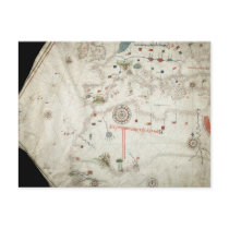 Jorge Aguiar Map - 1492 postcards