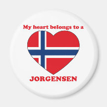 Jorgensen Fridge Magnets
