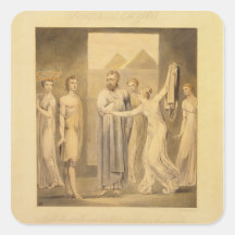 Joseph and Potiphar's Wife, 1803-05 (pen & ink and Stickers