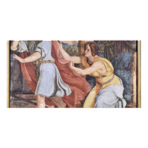 José y la esposa de Potiphar de Veit Philipp tarjetas con fotografías by Artcollection José y la esposa de Potiphar de Veit Philipp tarjetas con fotografías