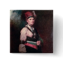 Joseph Brant, Chief of the Mohawks, 1742-1807 Pin