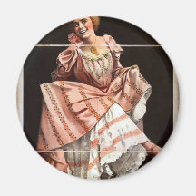 Joseph Hart Vaudeville, 'Clever Carrie Demar' Magnets