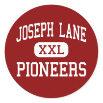 Joseph Lane - Pioneers - Middle - Roseburg Oregon stickers