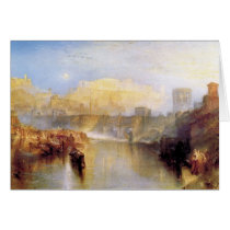 Joseph Mallord Turner - Ancient Rome; Agrippina la Greeting Cards