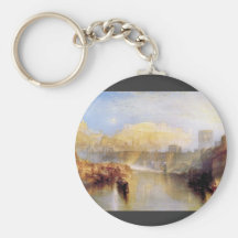 Joseph Mallord Turner - Ancient Rome; Agrippina la Key Chain