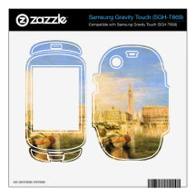 Joseph Mallord Turner - Bridge of Sighs - Venice Samsung Gravity Touch Skins