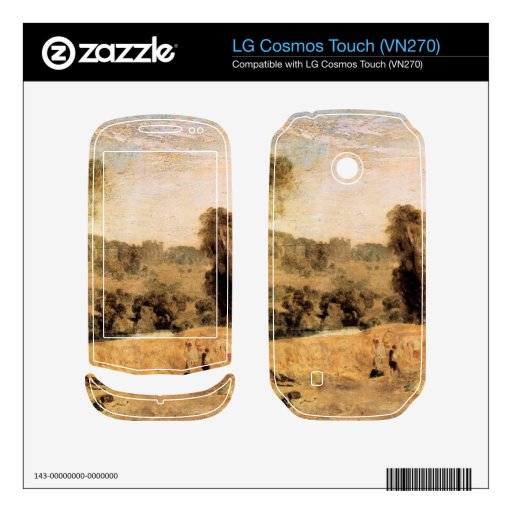 Joseph Mallord Turner - Cassiobury Park - Harvest Decal For LG Cosmos Touch
